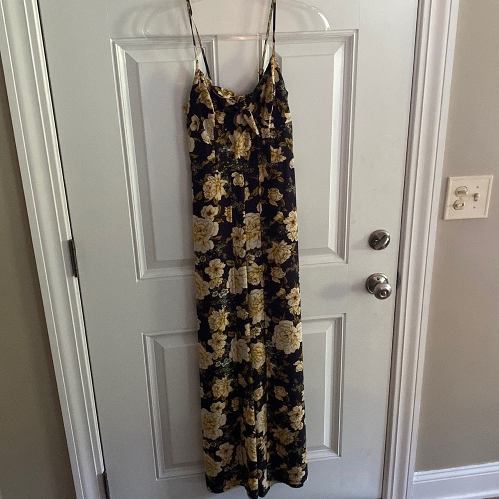 Romper with high pants slits size xs